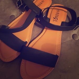 Black Sandals
